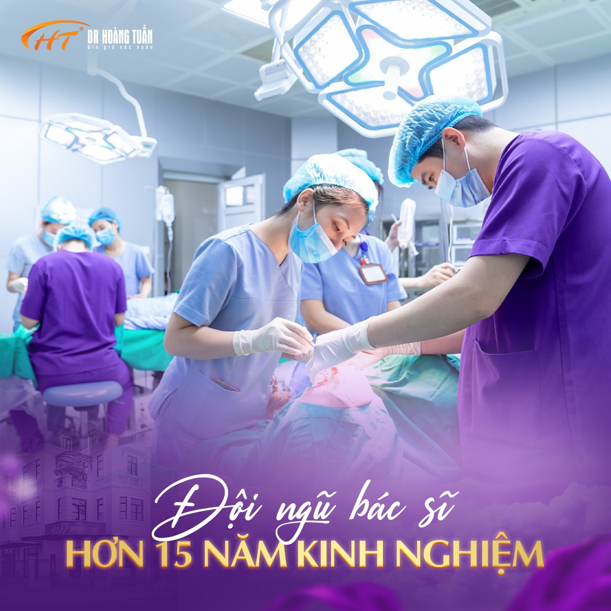 Đội ngũ bác sĩ nâng mũi - Dr Hoàng Tuấn